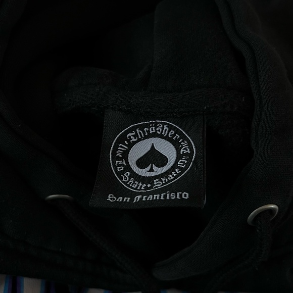 Limited Edition Japanese Thrasher Sweater Hoodie - size medium - Picture 2 of 2